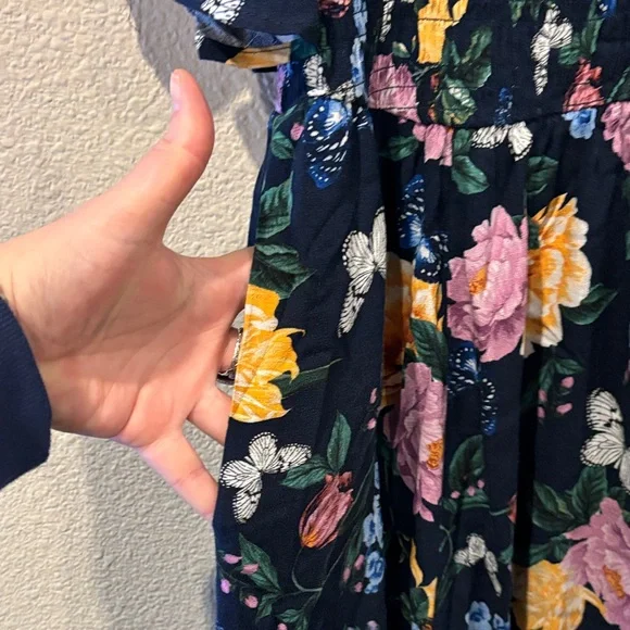 Torrid 00X Floral Midi Dress - Picture 4 of 6